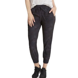 Danskin Camo Woven Jogger Adjustable Drawcord Large